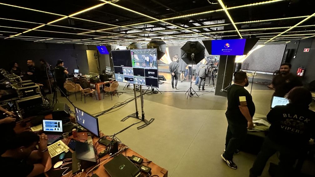 Arena gexperience montagem para Live